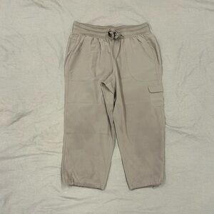 RBX Gray Track Pants Relaxed Fit Joggers/Capris